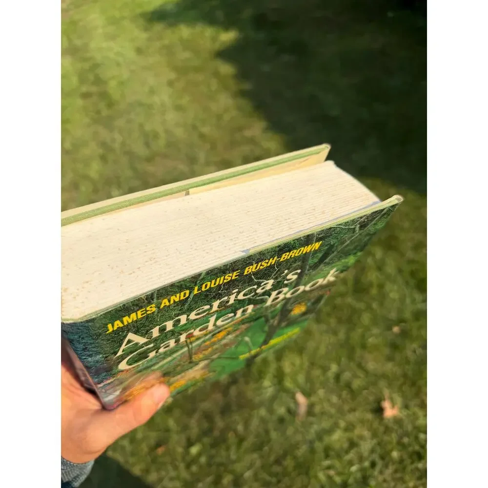 Book America's Garden by Louise Bush-Brown and James Bush-Brown 1980
